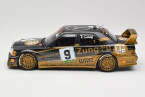 Mercedes 190E 2.5-16 EVO II W201 #9 Zung Fu K. Ludwig Guia Race Macau 1991 Minichamps 1:18 155913609 Metal - imagen 5 de 6
