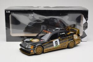 Mercedes 190E 2.5-16 EVO II W201 #9 Zung Fu K. Ludwig Guia Race Macau 1991 Minichamps 1:18 155913609 Metal - imagen 6 de 6
