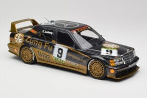 Mercedes 190E 2.5-16 EVO II W201 #9 Zung Fu K. Ludwig Guia Race Macau 1991 Minichamps 1:18 155913609 Metal - imagen 2 de 6
