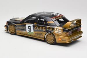 Mercedes 190E 2.5-16 EVO II W201 #9 Zung Fu K. Ludwig Guia Race Macau 1991 Minichamps 1:18 155913609 Metal - imagen 4 de 6