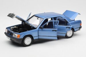 Mercedes 190E W201 Diamond Azul Edición Dealer Norev 1:18 B66040661 Metal - imagen 2 de 8