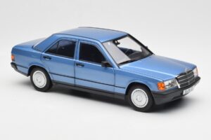 Mercedes 190E W201 Diamond Azul Edición Dealer Norev 1:18 B66040661 Metal - imagen 6 de 8