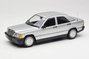 Mercedes 190E W201 Plata Minichamps 1:18 155037004 Metal
