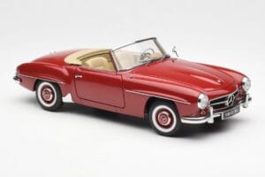 Mercedes 190SL W198 Rojo AUTOart 1:18 76116 Metal - imagen 6 de 8