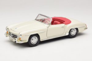 Mercedes 190SL Blanco Maisto 1:18 50274 Metal