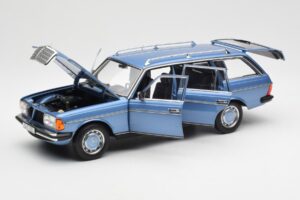 Mercedes 200 S123 T-Model Diamond Azul Edición Dealer Norev 1:18 B66040671 Metal - imagen 2 de 8