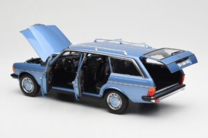 Mercedes 200 S123 T-Model Diamond Azul Edición Dealer Norev 1:18 B66040671 Metal - imagen 5 de 8
