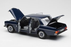 Mercedes 200 W114 Midnight Azul Edición Dealer Norev 1:18 B66040694 Metal - imagen 5 de 8