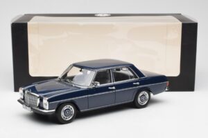 Mercedes 200 W114 Midnight Azul Edición Dealer Norev 1:18 B66040694 Metal - imagen 8 de 8