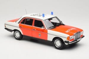 Mercedes 200 W123 Ambulancia Blanco Norev 1:18 183834 Metal - imagen 4 de 8