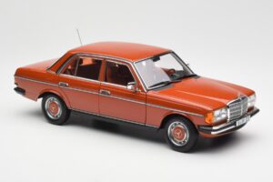 Mercedes 200 W123 English Rojo Edición Dealer Norev 1:18 B66040653 Metal - imagen 6 de 8