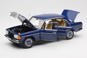 Mercedes 200 W123 Surf Azul Norev 1:18 183710 Metal - imagen 2 de 8