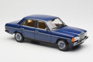 Mercedes 200 W123 Surf Azul Norev 1:18 183710 Metal - imagen 6 de 8