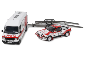 Mercedes 208D + Toyota Celica ST165 Gr.A RAC Safari 1990 Otto 1:18 OT480 Resina - imagen 3 de 4