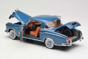 Mercedes 220 SE W128 Azul Sun Star 1:18 3561 Metal - imagen 5 de 8