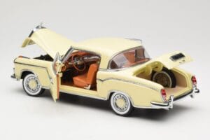 Mercedes 220 SE W128 Cupé Beige Sun Star 1:18 3562 Metal - imagen 5 de 8
