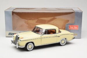 Mercedes 220 SE W128 Cupé Beige Sun Star 1:18 3562 Metal - imagen 8 de 8