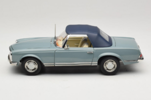Mercedes 230 SL W113 Horizon Blue Norev 1:18 183992 Metal - imagen 5 de 9