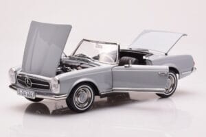 Mercedes 230 SL W113 Pagoda Gris Norev 1:18 183990 Metal - imagen 2 de 8