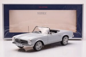 Mercedes 230 SL W113 Pagoda Gris Norev 1:18 183990 Metal - imagen 8 de 8