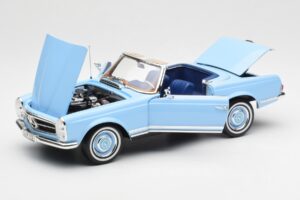 Mercedes 230 SL W113 Pagoda Horizon Azul Edición Dealer Norev 1:18 B66040633 Metal - imagen 2 de 10