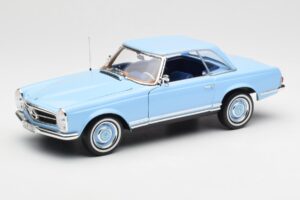 Mercedes 230 SL W113 Pagoda Horizon Azul Edición Dealer Norev 1:18 B66040633 Metal - imagen 3 de 10