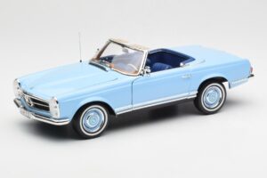 Mercedes 230 SL W113 Pagoda Horizon Azul Edición Dealer Norev 1:18 B66040633 Metal