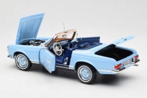 Mercedes 230 SL W113 Pagoda Horizon Azul Edición Dealer Norev 1:18 B66040633 Metal - imagen 7 de 10