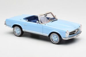 Mercedes 230 SL W113 Pagoda Horizon Azul Edición Dealer Norev 1:18 B66040633 Metal - imagen 8 de 10