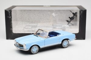 Mercedes 230 SL W113 Pagoda Horizon Azul Edición Dealer Norev 1:18 B66040633 Metal - imagen 10 de 10