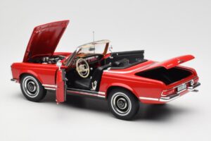 Mercedes 230 SL W113 Pagoda Rojo Norev 1:18 B660640596 Metal - imagen 5 de 8