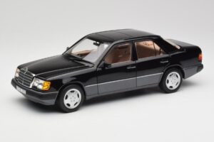 Mercedes 230E W124 AMG Wheels Negro Edición Limitada Norev 1:18 183950 Metal