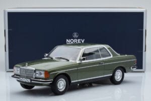 Mercedes 280 CE W123 Coupé Verde Norev 1:18 183704 Metal - imagen 6 de 6