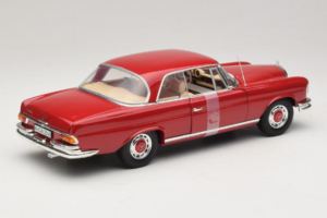 Mercedes 280 SE Coupé Rojo Norev 1:18 183527 Metal - imagen 2 de 6