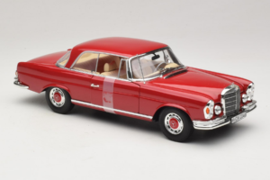 Mercedes 280 SE Coupé Rojo Norev 1:18 183527 Metal - imagen 4 de 6