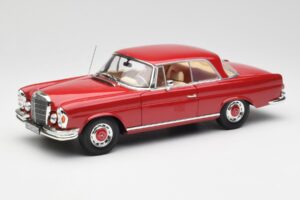Mercedes 280 SE W108 Rojo Norev 1:18 193527 Metal