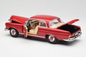 Mercedes 280 SE W108 Rojo Norev 1:18 193527 Metal - imagen 5 de 8