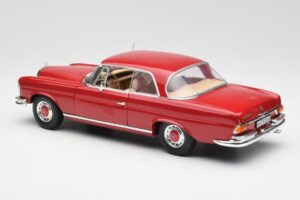 Mercedes 280 SE W108 Rojo Norev 1:18 193527 Metal - imagen 7 de 8