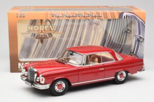 Mercedes 280 SE W108 Rojo Norev 1:18 193527 Metal - imagen 8 de 8
