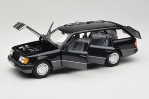 Mercedes 300 D W124 Familiar Negro Norev 1:18 183960 Metal - imagen 2 de 8