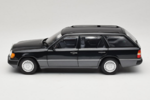 Mercedes 300 D W124 Familiar Negro Norev 1:18 183960 Metal - imagen 4 de 8