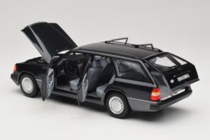 Mercedes 300 D W124 Familiar Negro Norev 1:18 183960 Metal - imagen 5 de 8