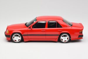 Mercedes 300E W124 6.0 AMG Signal Rojo Otto 1:18 OT1104 Resina - imagen 3 de 6