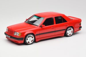 Mercedes 300E W124 6.0 AMG Signal Rojo Otto 1:18 OT1104 Resina