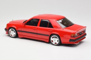Mercedes 300E W124 6.0 AMG Signal Rojo Otto 1:18 OT1104 Resina - imagen 5 de 6