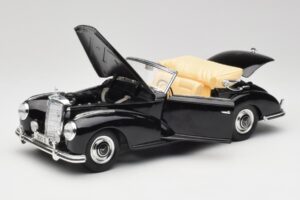 Mercedes 300 S W188 Descapotable Negro Tchibo 1:18 36782 Metal - imagen 2 de 8