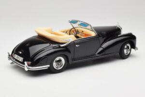 Mercedes 300 S W188 Descapotable Negro Tchibo 1:18 36782 Metal - imagen 3 de 8