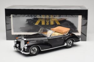 Mercedes 300 SC W188 Descapotable Negro KK-Scale 1:18 KKDC180941 Metal - imagen 6 de 6