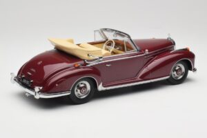 Mercedes 300 SC W188 Descapotable Rojo Oscuro KK-Scale 1:18 KKDC180942 Metal - imagen 2 de 6