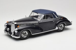 Mercedes 300 SC W188 Descapotable Softtop Azul Oscuro KK-Scale 1:18 KKDC180944 Metal